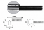 Door Handle (leather wrapped plus)