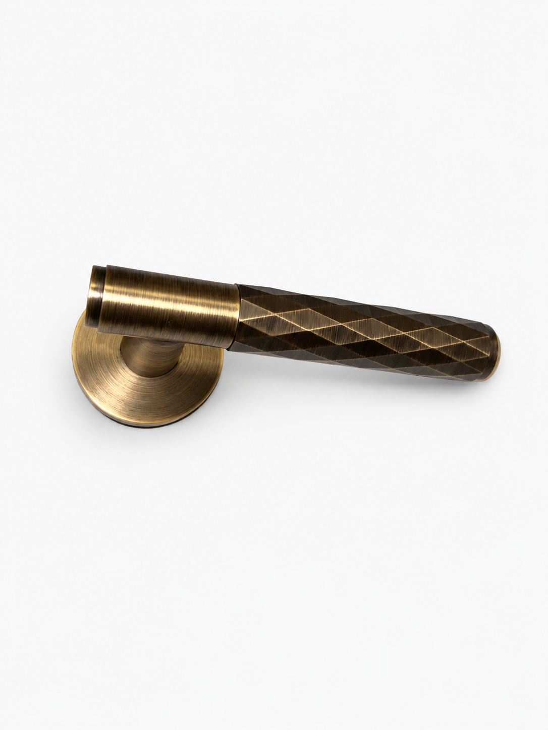 Solid Brass Lever Diamond Touch
