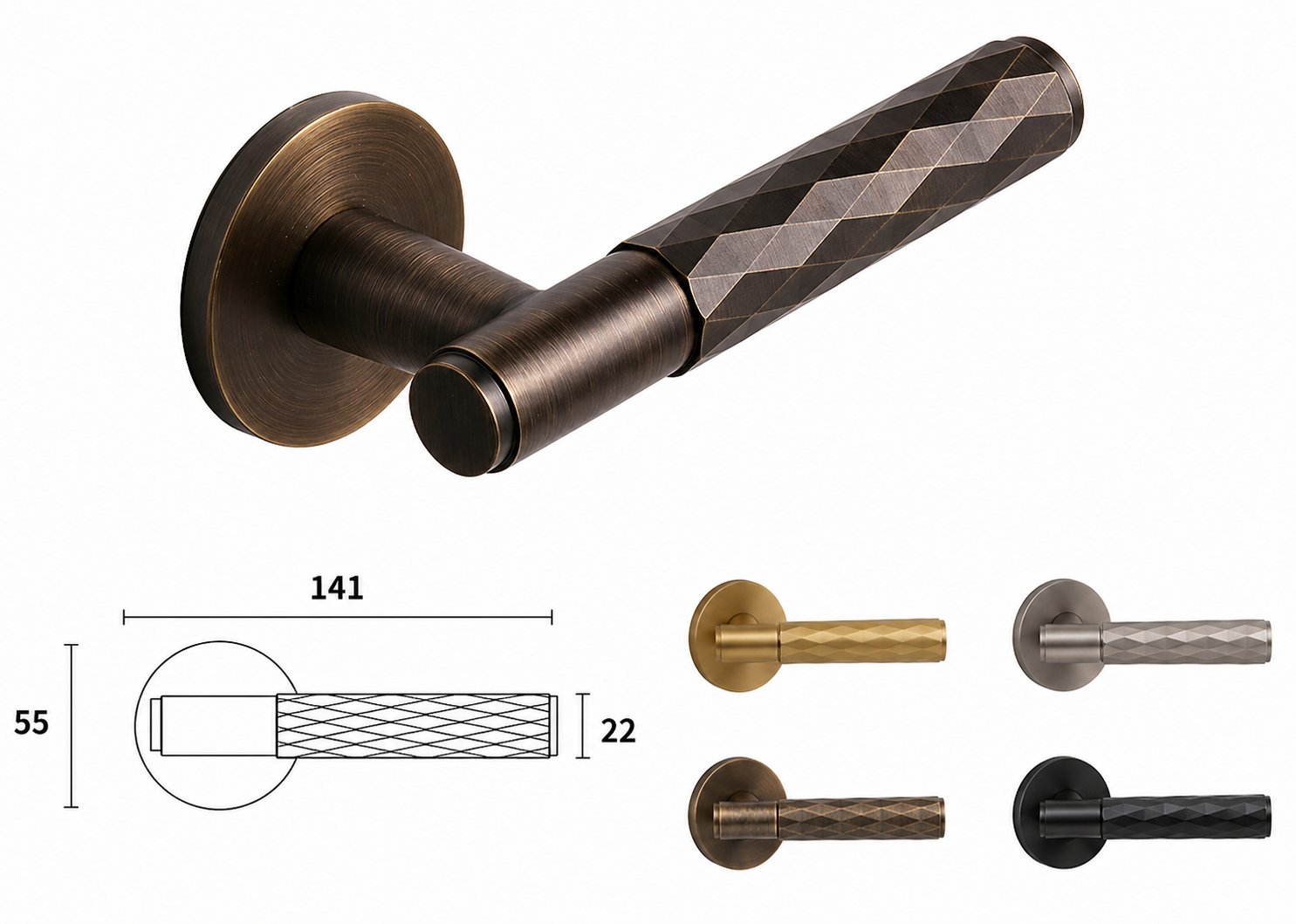 Door Handle (Diamond Touch)