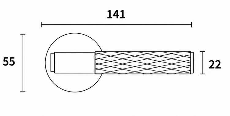 Door Handle (Diamond Touch)