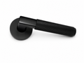 Knurled Brass Lever Handle