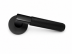 Knurled Brass Lever Handle